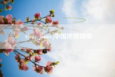 自贡中国地图精细