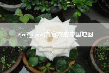自贡九宫对应中国地图
