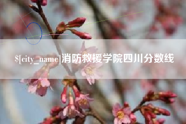 自贡消防救援学院四川分数线