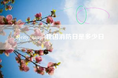 自贡我国消防日是多少日