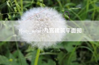 自贡九宫建筑平面图