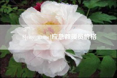 自贡应急救援员价格