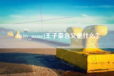 自贡王子豪含义是什么？