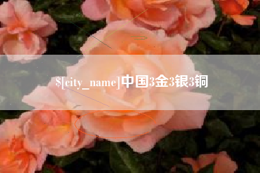 自贡中国3金3银3铜
