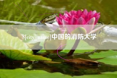 自贡中国的消防大学
