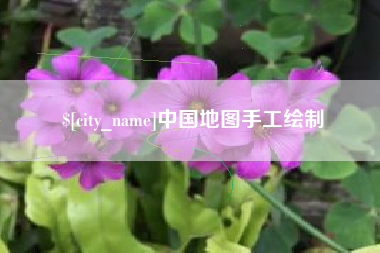 自贡中国地图手工绘制