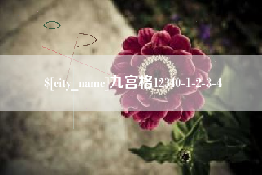 自贡九宫格12340-1-2-3-4