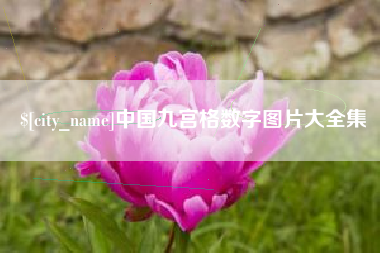 自贡中国九宫格数字图片大全集