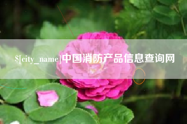 自贡中国消防产品信息查询网