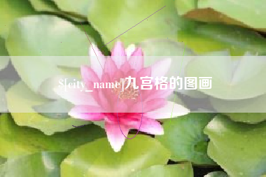 自贡九宫格的图画