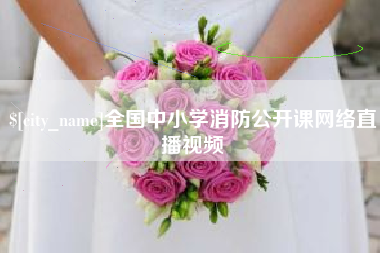自贡全国中小学消防公开课网络直播视频