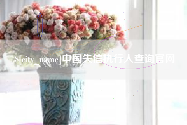 自贡中国失信执行人查询官网