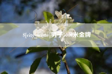 自贡男子5000米金牌
