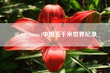 自贡中国五千米世界纪录