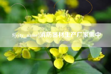 自贡消防器材生产厂家集中