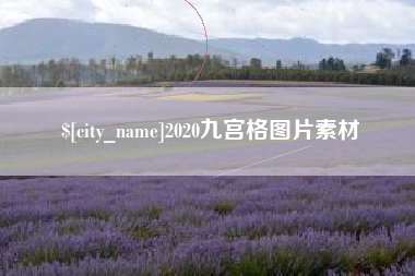 自贡2020九宫格图片素材
