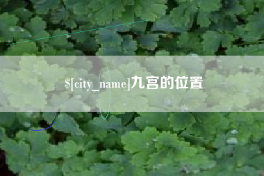 自贡九宫的位置