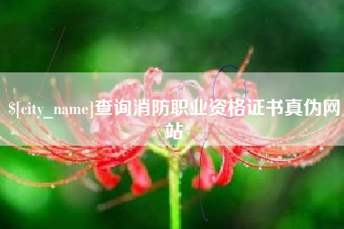 自贡查询消防职业资格证书真伪网站