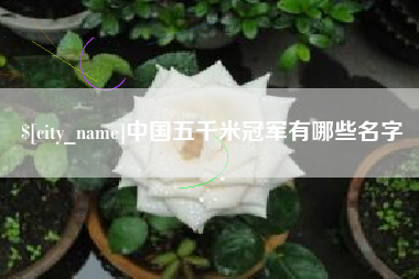 自贡中国五千米冠军有哪些名字